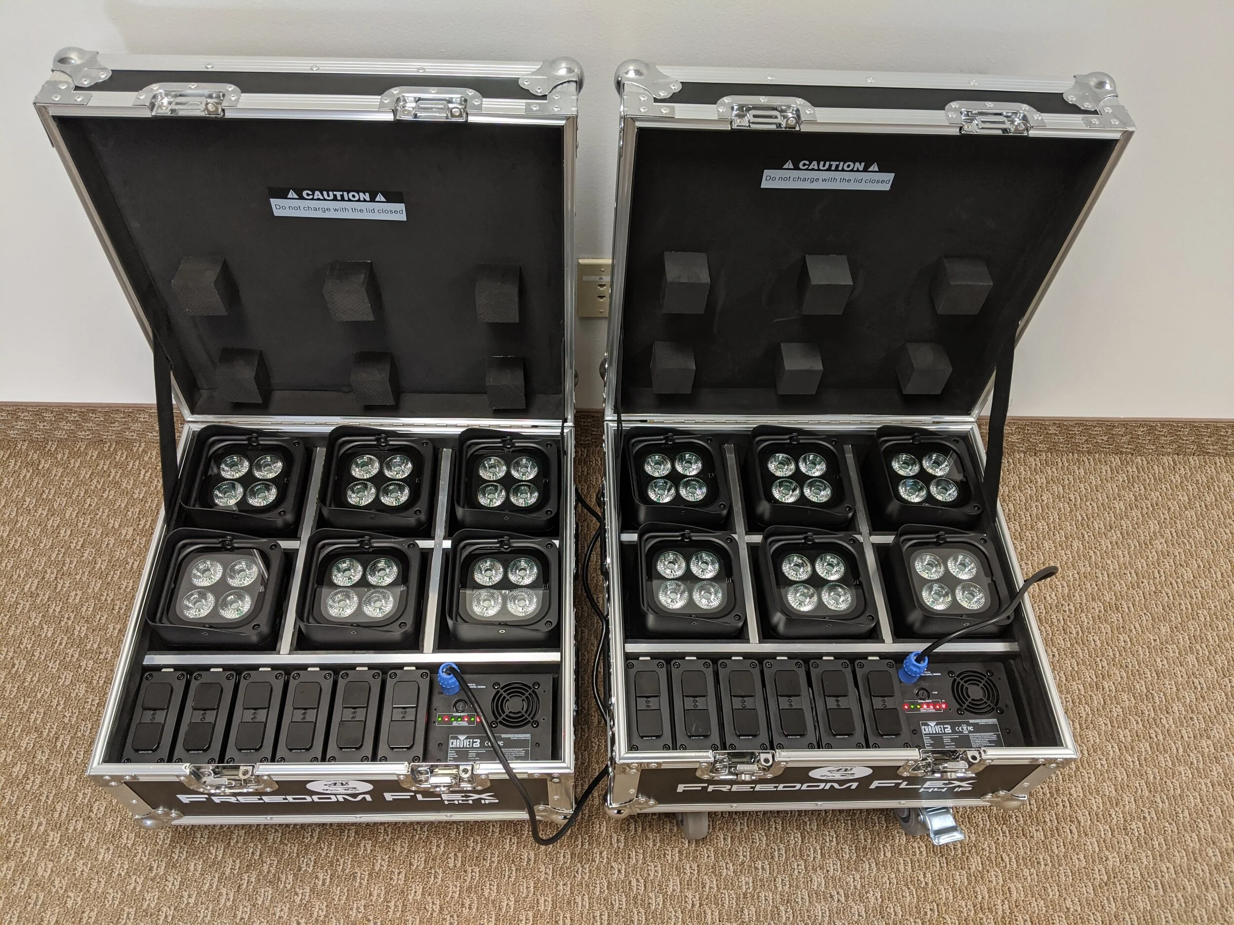 $40 Chauvet DJ Freedom IP LED Battery Uplight — Audio Visual